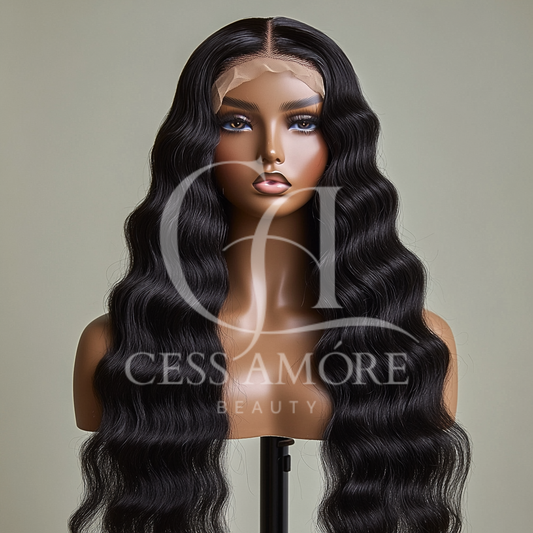 Deep Wave Lace Frontal Wig - HD 13x4" 13x6"