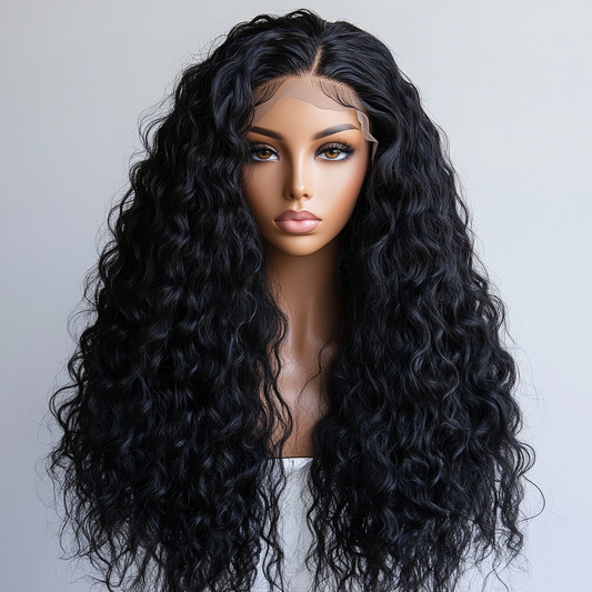 Deep Curly Lace Frontal Wigs - 13x4" 13X6"